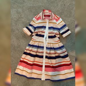 Kate Spade Berber Stripe Shirtdress